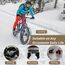 SUTIYO Fingerlose Handschuhe Herren Damen, Kaschmir Strick Handschuhe Warme Ohne Finger, Fingerless Gloves Winterhandschuhe Arbeits Autofahren Radfahren Sport (Schwarz)