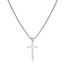 AFSTALR Kreuz Kette Herren Silber Kette mit Kreuz Anhänger Kette Christentum Schmuck Herren