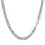 PROSTEEL Herren Collier 51cm Edelstahl Panzerkette Halskette Hip Hop Link Chain Necklace 6mm breit kubanische Gliederkette Männer Jungen Modeschmuck Accessoire für Geburtstag