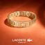 Lacoste Armband mit Knebelverschluss für Herren Kollektion METROPOLE Verziert mit petit piqué Muster - 2040120