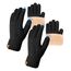 ARFNKIM Thermo-Winterhandschuhe, Fleecefutter, Touchscreen-Strick, dehnbar, warme Handschuhe zum Laufen, Radfahren, Reiten, Herren und Damen, 2 x Schwarz