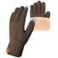 ARFNKIM Damen Winterhandschuhe mit Fleecefutter, Touchscreen Warme Gedehnt Dicke Strickhandschuhe Wollhandschuhe Thermohandschuhe Outdoor Winter Geschenke für Herren und Damen (khaki)