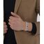 Lacoste Gliederarmband für Herren Kollektion METROPOLE aus Edelstahl und schwarz-plattiertem Stahl - 2040418