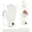 Bequemer Laden Damen Winter Warme Touchscreen Handschuhe Weiß