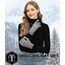 Bequemer Laden Damen Winter Warme Touchscreen Handschuhe Mittel Grau