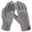 Bequemer Laden Damen Winter Warme Touchscreen Handschuhe Mittel Grau