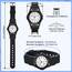 Herren Sportliche Armbanduhr Analog Herren Analoge Quarz Uhr 50M Wasserdichte Uhr Armbanduhr mit Nachtlicht für Modischer Casual-Matching oder Sportliche Aktivität(Schwarz)