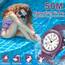 TENOCK Damen Sportliche Armbanduhr Analog Herren Analoge Quarz Uhr 50M Wasserdicht Uhr Armbanduhr mit Nachtlicht für Modischer Casual-Matching oder Sportliche Aktivität (Dunkles Violett)