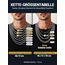 PROSTEEL Herren Collier 51cm Edelstahl Panzerkette Halskette Hip Hop Link Chain Necklace 6mm breit kubanische Gliederkette Männer Jungen Modeschmuck Accessoire für Geburtstag