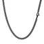PROSTEEL Herren Collier Kette schwarz Edelstahl 66cm/3mm Panzerkette Halskette trendig Hip Hop Rapper kubanische Gliederkette Männer Modeschmuck Accessoire Link Chain Necklace