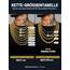 PROSTEEL Herren Hip-Hop Kette 3mm breit Panzerkette Halskette 55cm/22 in. 18k vergoldet kubanische Gliederkette Link Chain Necklace trendig Schmuck Accessoire für Männer Frauen