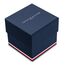 Tommy Hilfiger Multi Zifferblatt Quarz Uhr für Herren mit Schwarzes Lederarmband - 1710449