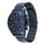 Tommy Hilfiger Multi Zifferblatt Quarz Uhr für Herren mit Blaues Edelstahlarmband - 1791789