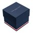 Tommy Hilfiger Multi Zifferblatt Quarz Uhr für Herren mit Schwarzes Lederarmband - 1710644