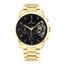 Tommy Hilfiger Multi Zifferblatt Quarz Uhr für Herren mit Goldfarben Edelstahlarmband - 1710447