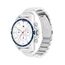 Tommy Hilfiger Multi Zifferblatt Quarz Uhr für Herren mit Silbernes Edelstahlarmband - 1792242