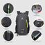 SKYSPER Leicht Wanderrucksack Klein Rucksack mit Rückenbelüftung Trekkingrucksack aus atmungsaktivem 3D Air Mesh Polyester Camping Outdoor Wandern Rucksack