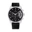 Tommy Hilfiger Multi Zifferblatt Quarz Uhr für Herren mit Schwarzes Lederarmband - 1710449