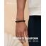 Chakra Perlenarmband aus Onyx Natursteinperlen | Kugelarmband mit TIgeraugen Perle | Armband Männer (Braun)