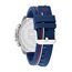 Tommy Hilfiger Multi Zifferblatt Quarz Uhr für Herren mit Marinblaues Silikonarmband - 1792239