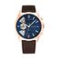 Tommy Hilfiger Multi Zifferblatt Quarz Uhr für Herren mit Silbernes Edelstahl-Mesh-Gliederarmband und Lederarmband
