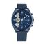 Tommy Hilfiger Multi Zifferblatt Quarz Uhr für Herren mit Blaues Edelstahl-Mesh-Gliederarmband - 1710648