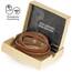 Simaru Lederarmband Herren aus Premium Leder Made in Germany, Männer Armband größenverstellbar in schwarz, braun oder Hellbraun (Hellbraun)