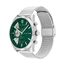 Tommy Hilfiger Multi Zifferblatt Quarz Uhr für Herren mit Silbernes Edelstahl-Mesh-Gliederarmband - 1710647