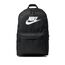 Nike, Heritage, Rucksack, Schwarz/Schwarz/Weiß, 25Lt, Unisex Erwachsener