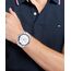 Tommy Hilfiger Multi Zifferblatt Quarz Uhr für Herren mit Silbernes Edelstahlarmband - 1792242