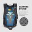 SKYSPER Leicht Wanderrucksack Klein Rucksack mit Rückenbelüftung Trekkingrucksack aus atmungsaktivem 3D Air Mesh Polyester Camping Outdoor Wandern Rucksack