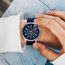 Tommy Hilfiger Multi Zifferblatt Quarz Uhr für Herren mit Blaues Silikonarmband - 1791791