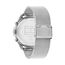 Tommy Hilfiger Multi Zifferblatt Quarz Uhr für Herren mit Silbernes Edelstahl-Mesh-Gliederarmband - 1710647