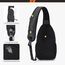 SKYSPER Schultertasche Brusttasche Leichte Sling Bag Klein Wasserfest Crossbody Umhängetasche zum Wandern Outdoor Sports Reise