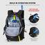 SKYSPER Leicht Wanderrucksack Klein Rucksack mit Rückenbelüftung Trekkingrucksack aus atmungsaktivem 3D Air Mesh Polyester Camping Outdoor Wandern Rucksack