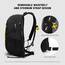 SKYSPER Leicht Wanderrucksack Klein Rucksack mit Rückenbelüftung Trekkingrucksack aus atmungsaktivem 3D Air Mesh Polyester Camping Outdoor Wandern Rucksack