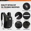 SKYSPER Faltbarer Rucksack 10L Klein Ultraleicht Tagesrucksäcke Wanderrucksack Reisenrucksack Trekkingrucksack Daypack für Wandern Reisen