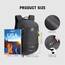SKYSPER Leicht Wanderrucksack Klein Rucksack mit Rückenbelüftung Trekkingrucksack aus atmungsaktivem 3D Air Mesh Polyester Camping Outdoor Wandern Rucksack