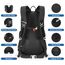 HOMIEE Wanderrucksack Herren Damen 45L Wasserdichter Rucksack Leichter Trekkingrucksack Groß Reiserucksack Sportrucksack mit Reflexstreifen für Campingplätze Radfahren Bergsteigen Reisen