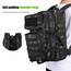 ProCase 40L Militär Taktische Rucksack, Große Kapazität 3 Tage Armee Assault Pack Bag Go Bag Rucksack für Wandern Jagd, Trekking und Camping und andere Outdoor Aktivitäten -Camoblack
