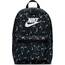 Nike Heritage Rucksack (25 L), Black/Black/Summit White, HV6611-010, MISC