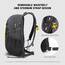 SKYSPER Leicht Wanderrucksack Klein Rucksack mit Rückenbelüftung Trekkingrucksack aus atmungsaktivem 3D Air Mesh Polyester Camping Outdoor Wandern Rucksack