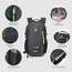 SKYSPER Leicht Wanderrucksack Klein Rucksack mit Rückenbelüftung Trekkingrucksack aus atmungsaktivem 3D Air Mesh Polyester Camping Outdoor Wandern Rucksack