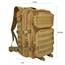 ProCase 40L Militär Taktische Rucksack, Große Kapazität 3 Tage Armee Assault Pack Bag Go Bag Rucksack für Wandern Jagd, Trekking und Camping und andere Outdoor Aktivitäten –Khaki