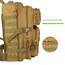 ProCase 40L Militär Taktische Rucksack, Große Kapazität 3 Tage Armee Assault Pack Bag Go Bag Rucksack für Wandern Jagd, Trekking und Camping und andere Outdoor Aktivitäten –Khaki