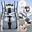Petfu Wanderrucksack 40L Rucksack Herren groß Damen Wasserdichter Rucksack Wasserdicht Reiserucksack Trekkingrucksack mit Reflexstreifen Für Wandern, Radfahren, Klettern, Bergsteigen und Reisen Sport