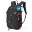 Terra Peak® Premium Wanderrucksack 20L (FLEX 20) Damen Herren & Erwachsene klein schwarz - Trekking-Rucksack wasserdicht - Daypack Rucksack & Tagesrucksack mit Trinksystem, Rückenbelüftung zum Wandern