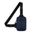 DONGKER Sling Chest Crossbody Bag, Wasserdicht Schultertasche, Crossbody Bag Backpack für Männer und Frauen, die Outdoor-Sportarten wandern (S, Blau)