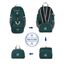 WATERFLY Ultraleicht Faltbar Klein Rucksack: 20L Leicht Packable Wanderrucksack Tagesrucksack Trekkingrucksack Outdoor Sportlich Backpack Travel Daypack für Herren Damen (Dunkelgrün)
