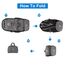 WATERFLY Ultraleicht Faltbar Klein Rucksack: 20L Leicht Packable Wanderrucksack Tagesrucksack Trekkingrucksack Outdoor Sportlich Backpack Travel Daypack für Herren Damen